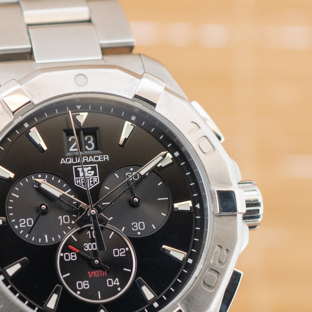 Shop Authentic Tag Heuer Aquaracer Black Dial Watch for Men - CAY1110.BA0927 - Luxxuri