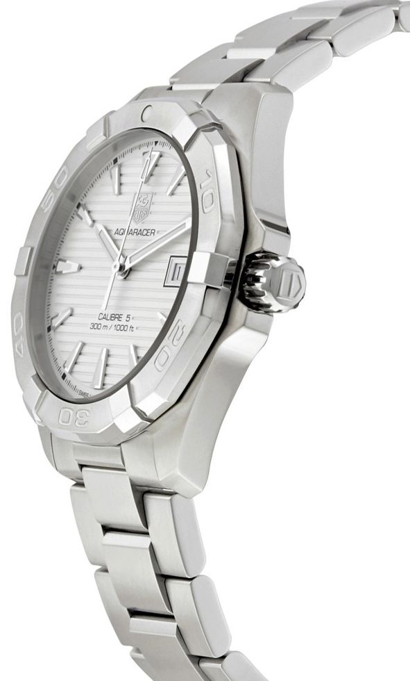 Shop Authentic Tag Heuer Aquaracer White Dial Watch for Men - WAY2111.BA0928 - Luxxuri