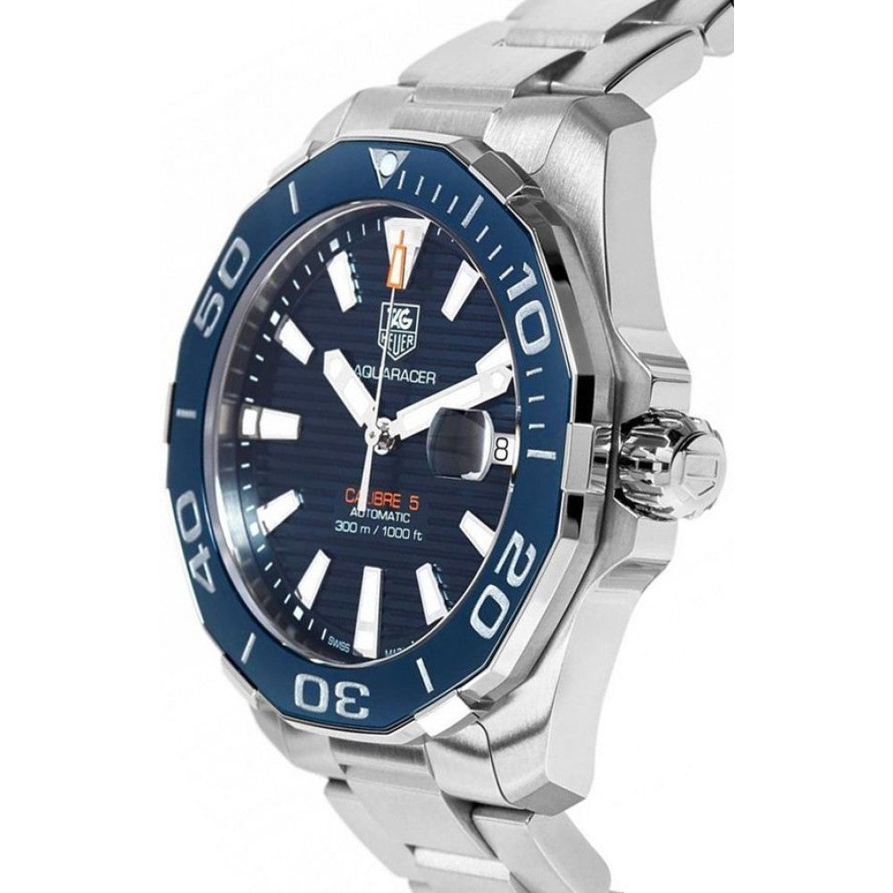 Shop Authentic Tag Heuer Aquaracer Blue Dial Watch for Men - WAY211C.BA0928 - Luxxuri