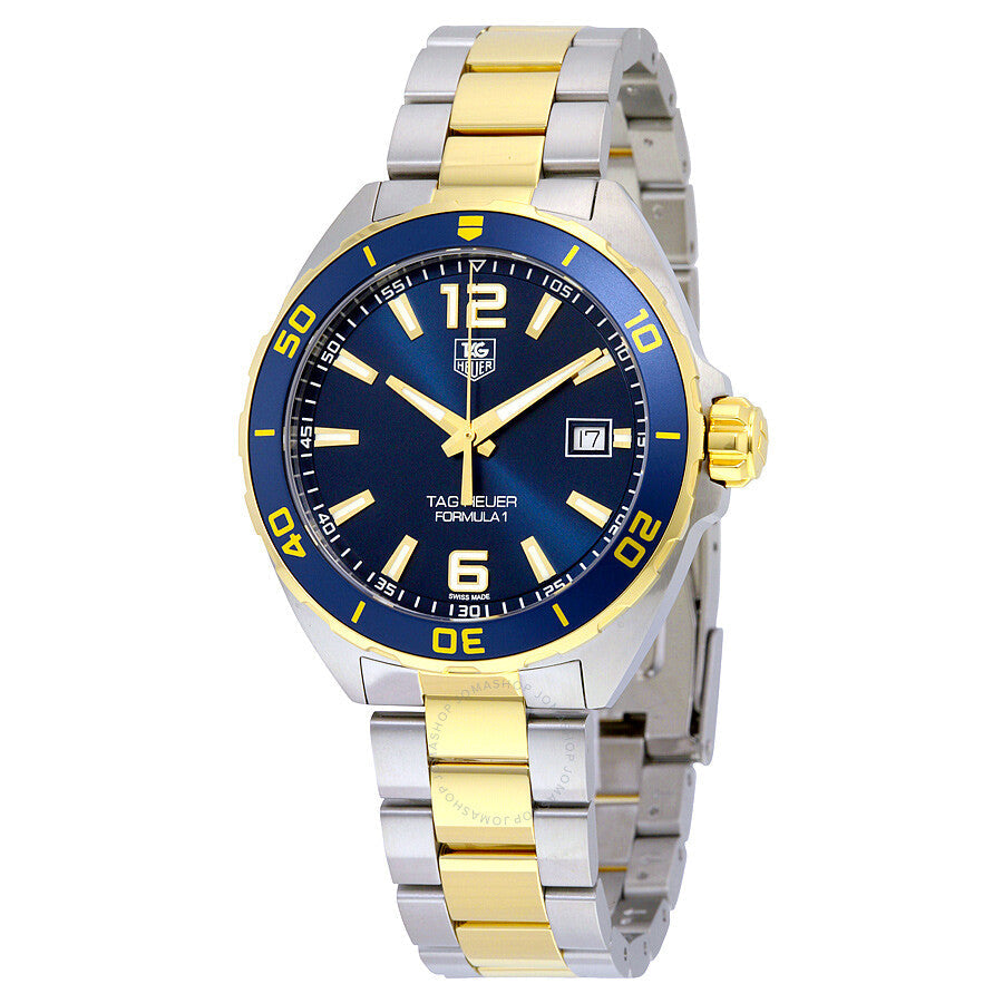 Shop Authentic Tag Heuer Formula Blue Dial Watch for Men - WAZ1120.BB0879 - Luxxuri