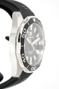 Shop Authentic Tag Heuer Aquaracer Black Dial Watch for Men - WAY101A.FT6141 - Luxxuri