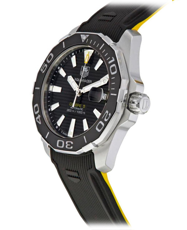 Shop Authentic Tag Heuer Aquaracer Black Dial Watch for Men - WAY211A.FT6151 - Luxxuri