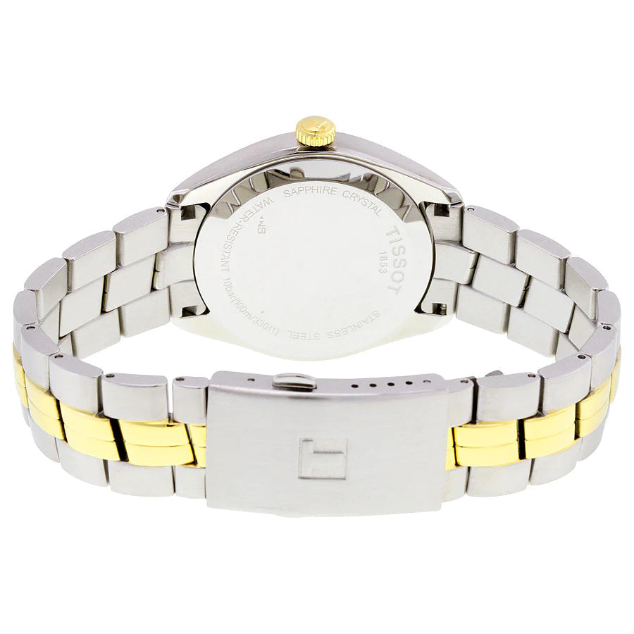 Shop Authentic Tissot T Classic PR 100 White Dial Two Tone Steel Strap Watch for Men - T101.410.22.031.00 - Luxxuri