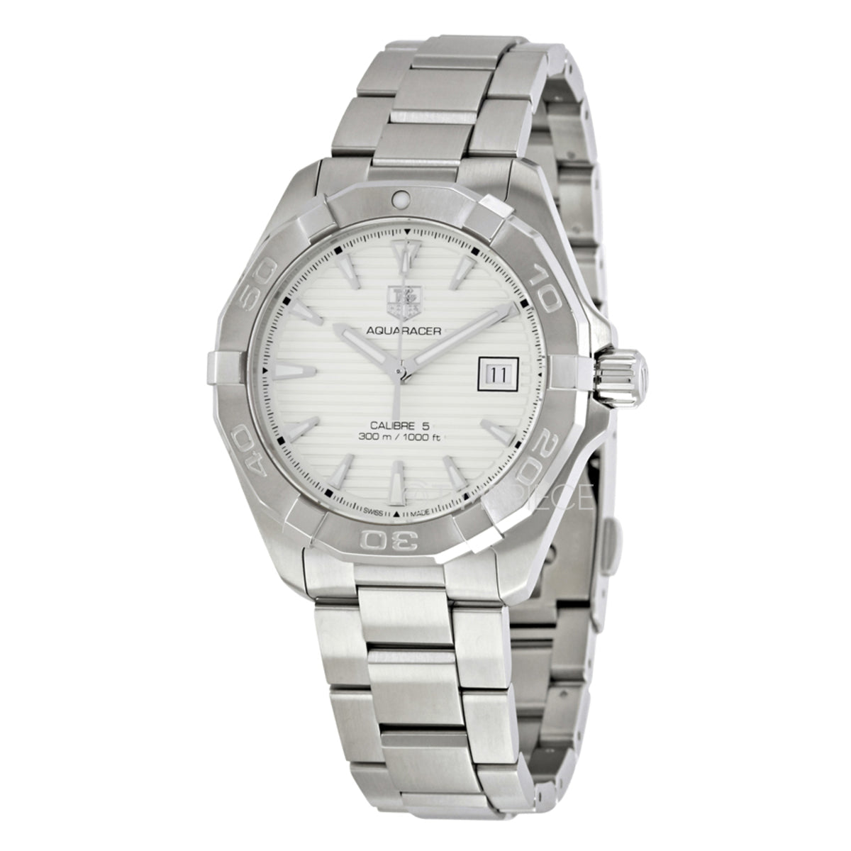 Shop Authentic Tag Heuer Aquaracer White Dial Watch for Men - WAY2111.BA0928 - Luxxuri
