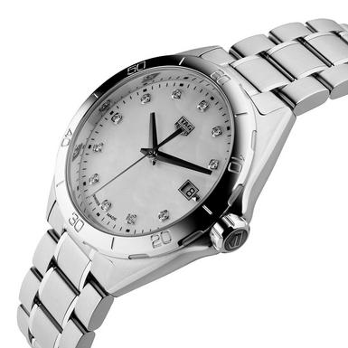 Shop Authentic Tag Heuer Formula 1 Diamonds Mother of Pearl White Dial Watch for Women - WBJ1319.BA0666 - Luxxuri
