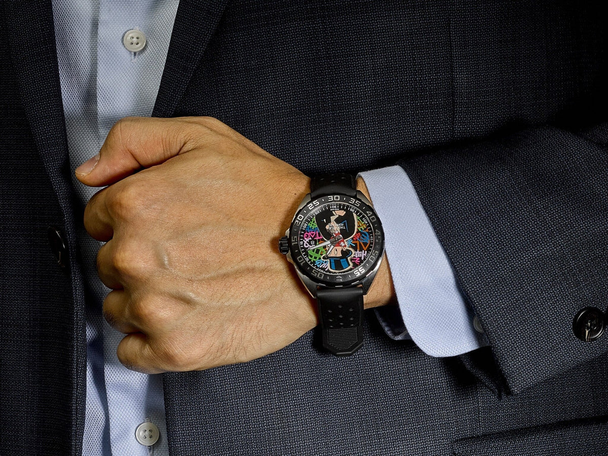 Shop Authentic Tag Heuer Formula 1 Alec Monopoly Black Dial Watch for Men - WAZ1117.FT8023 - Luxxuri