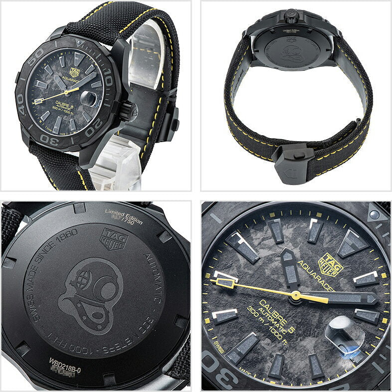 Shop Authentic Tag Heuer Aquaracer Carbon Dial Watch for Men - WBD218B.FC6446 - Luxxuri