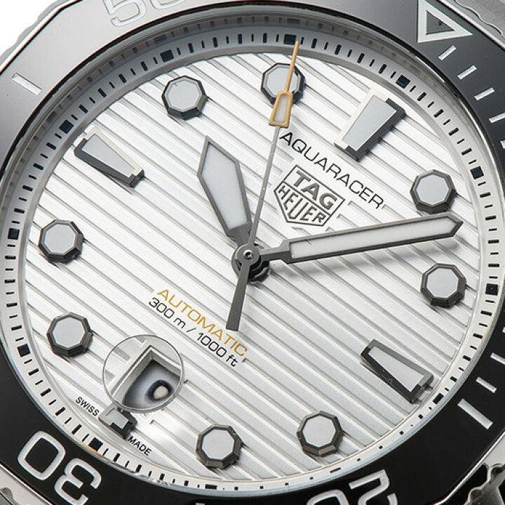 Shop Authentic Tag Heuer Aquaracer Professional 300 Automatic Silver Dial Silver Steel Strap Watch for Men - WBP201C.BA0632 - Luxxuri