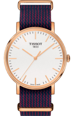 Shop Authentic Tissot T Classic Everytime Medium White Dial Two Tone NATO Strap Watch for Men - T109.410.38.031.00 - Luxxuri