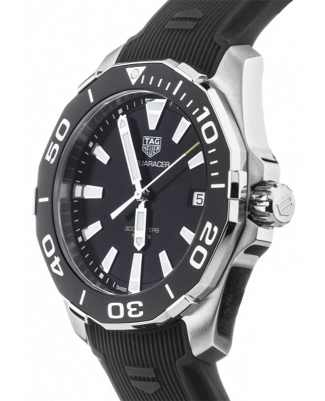 Shop Authentic Tag Heuer Aquaracer Black Dial Watch for Men - WAY111A.FT6151 - Luxxuri