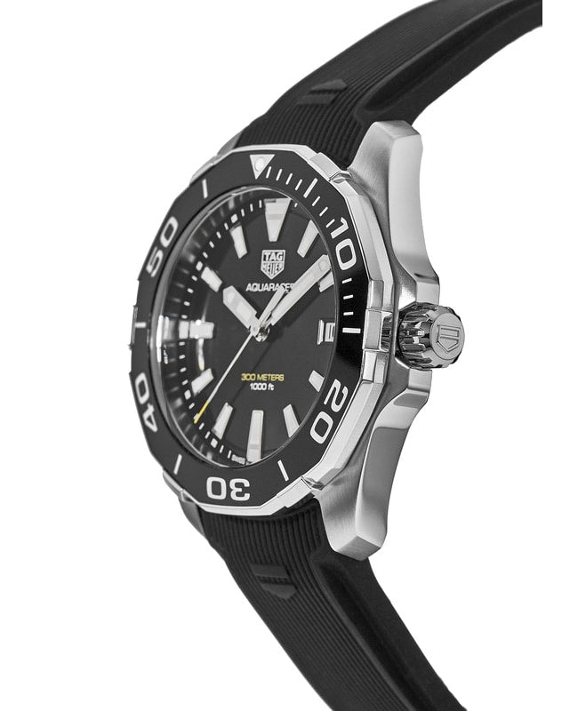 Shop Authentic Tag Heuer Aquaracer Black Dial Watch for Men - WAY111A.FT6151 - Luxxuri
