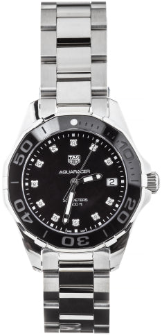 Shop Authentic Tag Heuer Aquaracer Black Dial Watch for Women - WAY131M.BA0748 - Luxxuri