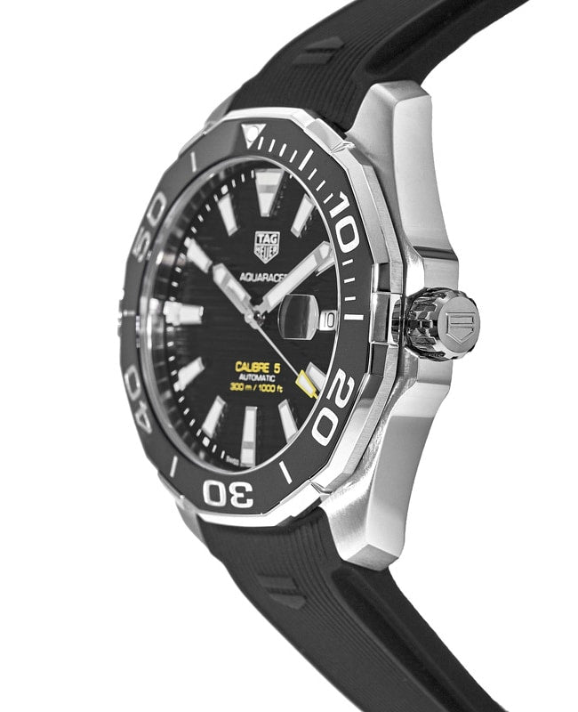 Shop Authentic Tag Heuer Aquaracer Black Dial Watch for Men - WAY201A.FT6142 - Luxxuri
