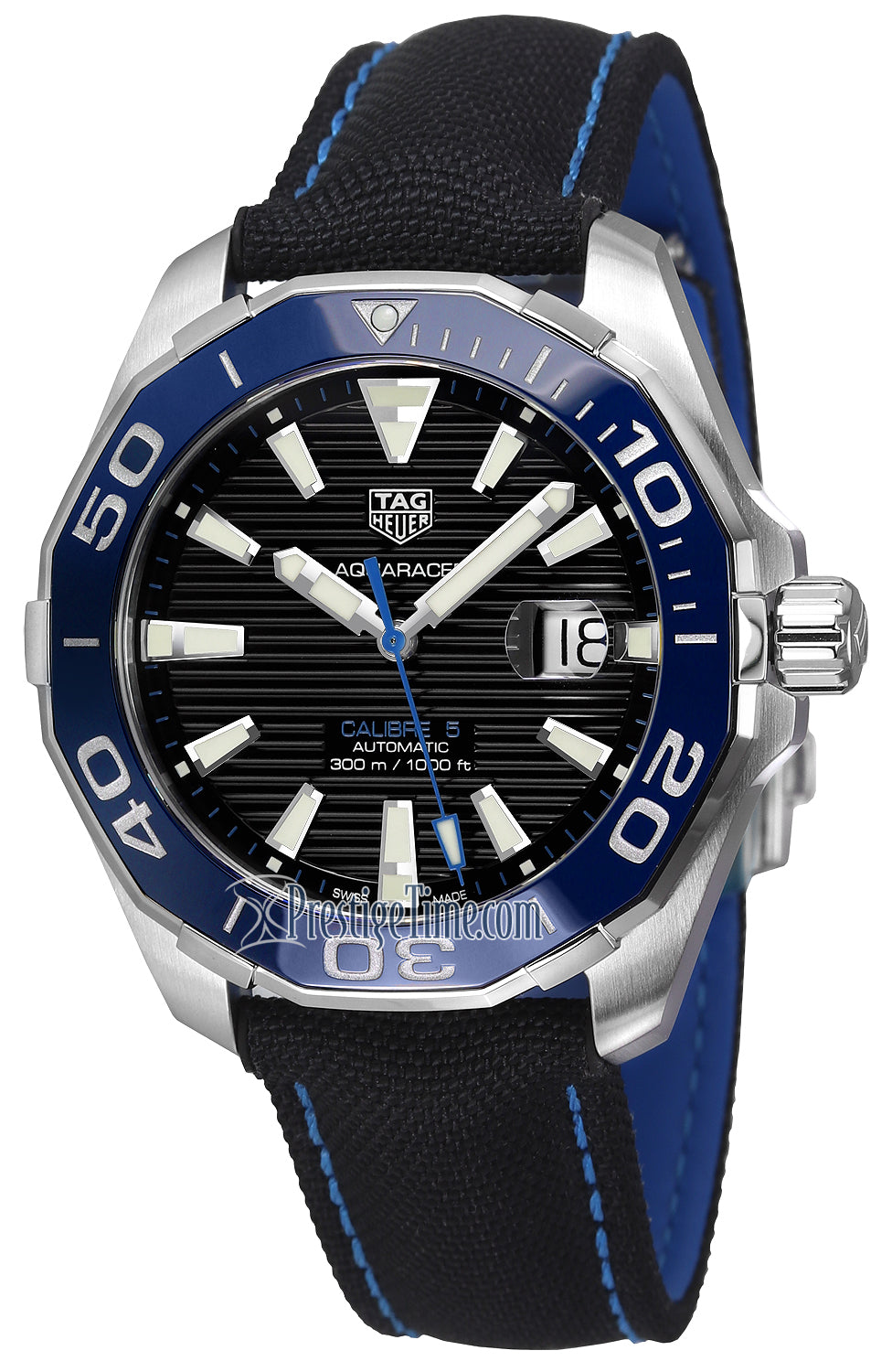 Shop Authentic Tag Heuer Aquaracer Black Dial Watch for Men - WAY201C.FC6395 - Luxxuri