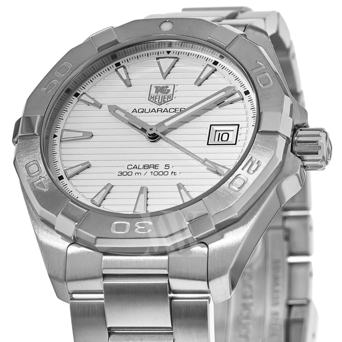 Shop Authentic Tag Heuer Aquaracer White Dial Watch for Men - WAY2111.BA0928 - Luxxuri