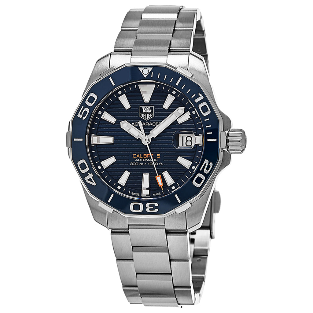 Shop Authentic Tag Heuer Aquaracer Blue Dial Watch for Men - WAY211C.BA0928 - Luxxuri