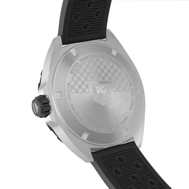 Shop Authentic Tag Heuer Formula 1 Quartz Black Dial Black Rubber Strap Watch for Men - WAZ1110.FT8023 - Luxxuri