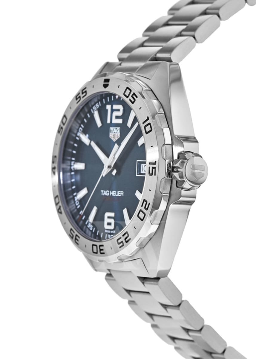 Shop Authentic Tag Heuer Formula 1 Blue Dial Silver Steel Strap Watch for Men - WAZ1118.BA0875 - Luxxuri