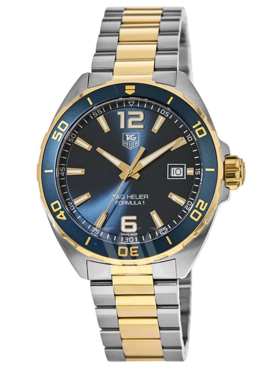 Shop Authentic Tag Heuer Formula Blue Dial Watch for Men - WAZ1120.BB0879 - Luxxuri
