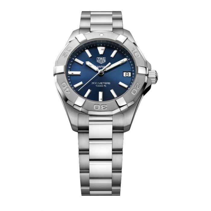 Shop Authentic Tag Heuer Aquaracer Blue Dial Watch for Women - WBD1312.BA0740 - Luxxuri