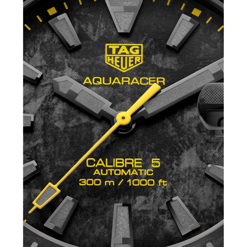 Shop Authentic Tag Heuer Aquaracer Carbon Dial Watch for Men - WBD218B.FC6446 - Luxxuri