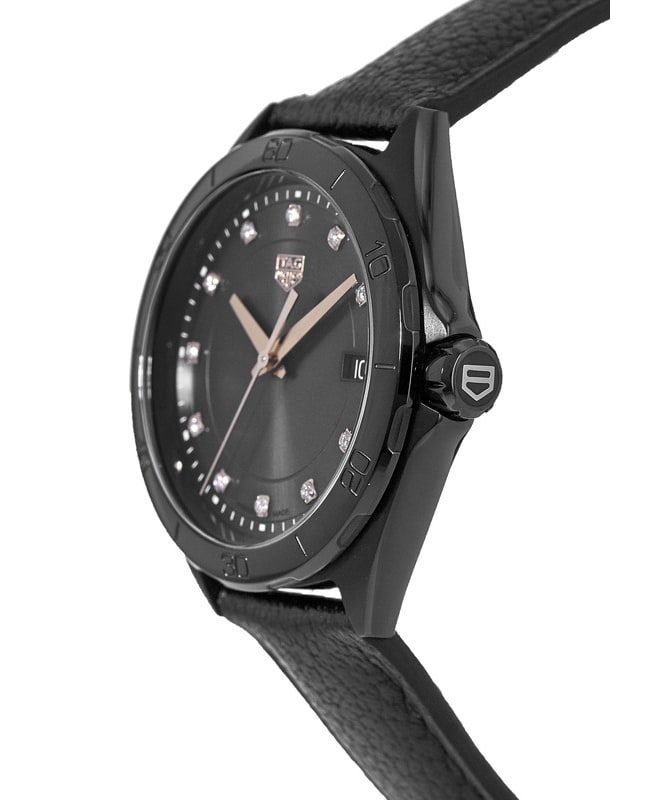 Shop Authentic Tag Heuer Formula 1 Diamonds Black Dial Watch for Women - WBJ1317.FC8230 - Luxxuri