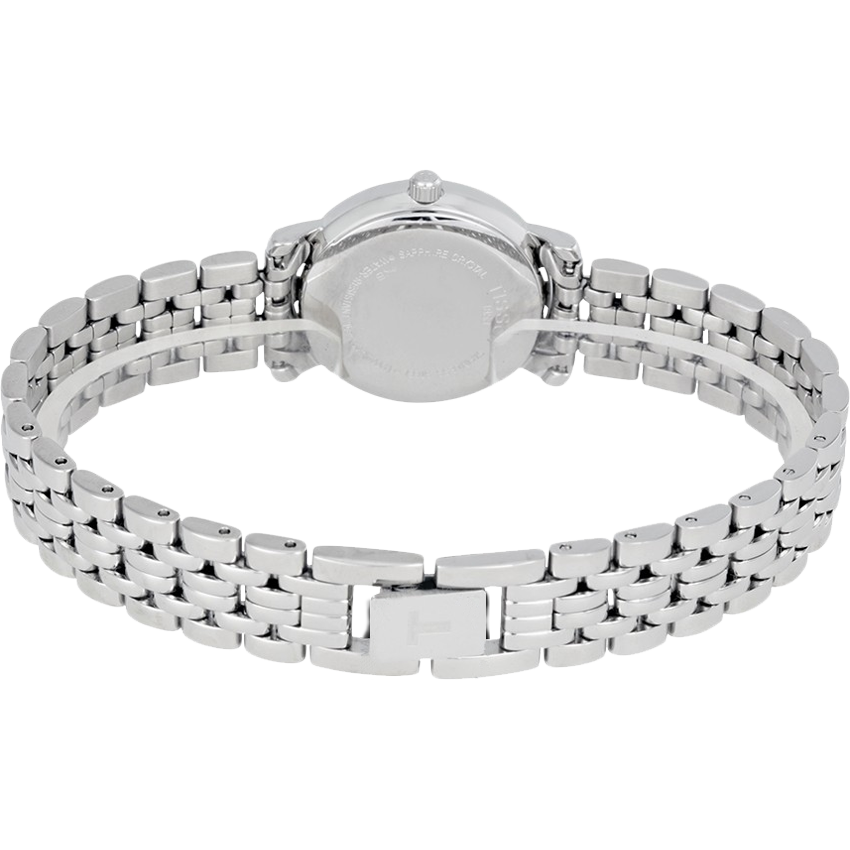 Shop Authentic Tissot T Classic Desire White Dial Silver Steel Strap Watch for Women - T52.1.281.31 - Luxxuri