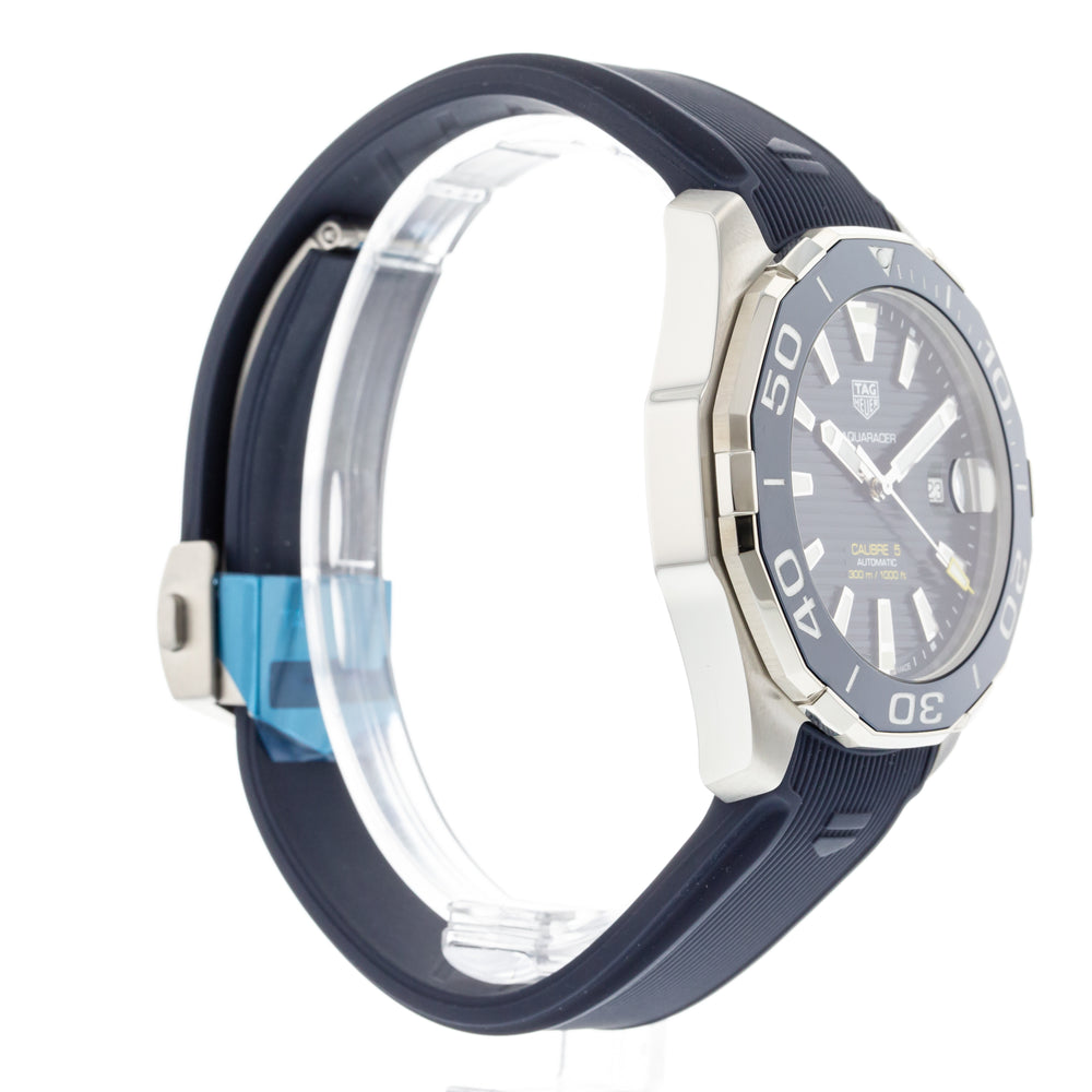 Shop Authentic Tag Heuer Aquaracer Blue Dial Watch for Men - WAY201B.FT6150 - Luxxuri