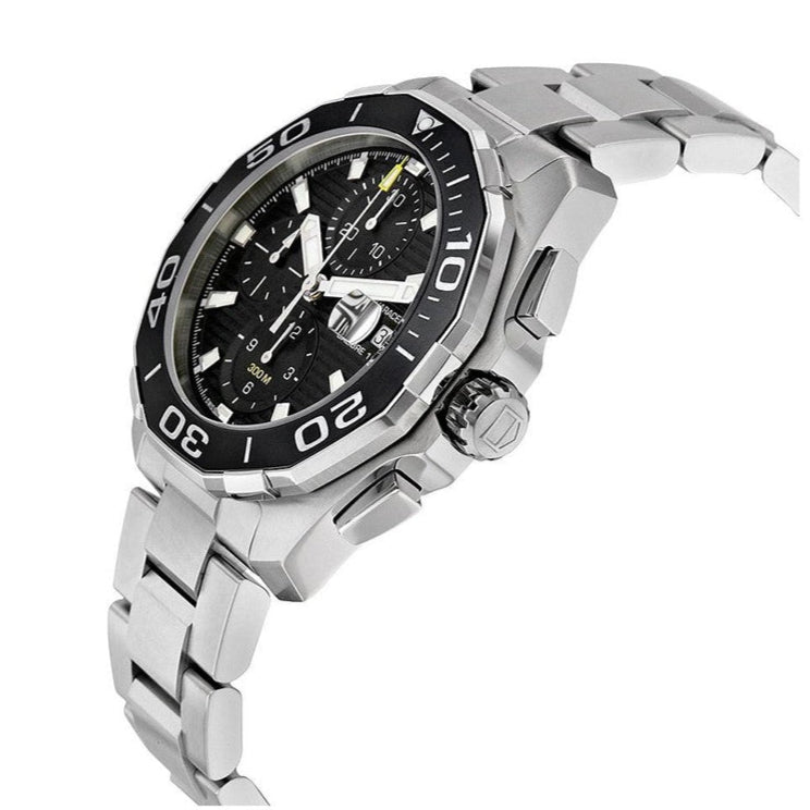 Shop Authentic Tag Heuer Aquaracer Black Dial Watch for Men - CAY211A.BA0927 - Luxxuri
