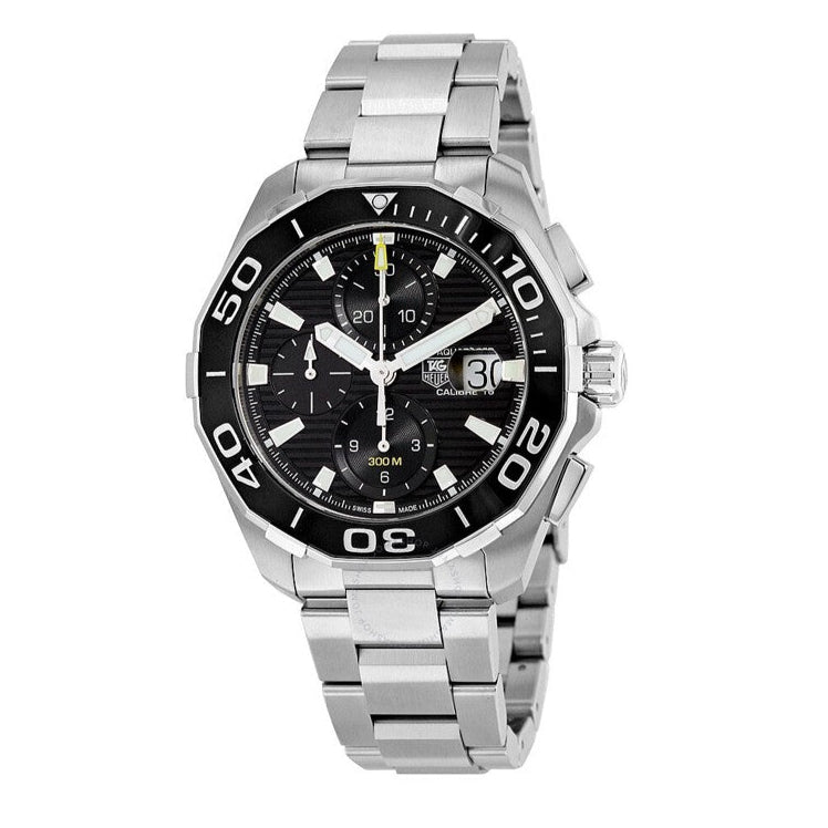 Shop Authentic Tag Heuer Aquaracer Black Dial Watch for Men - CAY211A.BA0927 - Luxxuri