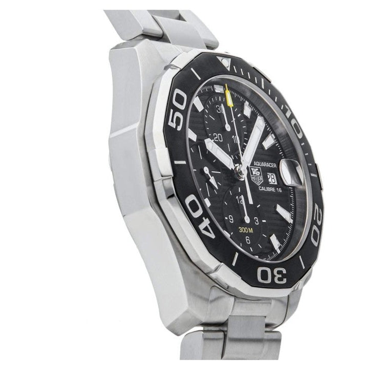 Shop Authentic Tag Heuer Aquaracer Black Dial Watch for Men - CAY211A.BA0927 - Luxxuri