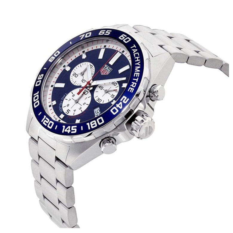 Shop Authentic Tag Heuer Formula 1 Blue Dial Silver Steel Strap Watch for Men - CAZ1018BA0842 - Luxxuri