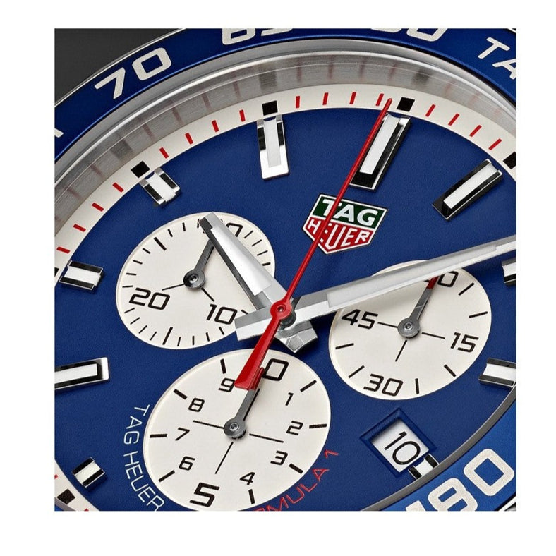 Shop Authentic Tag Heuer Formula 1 Blue Dial Silver Steel Strap Watch for Men - CAZ1018BA0842 - Luxxuri