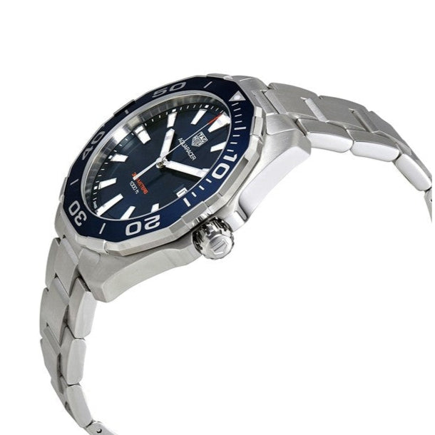 Shop Authentic Tag Heuer Aquaracer Blue Dial Watch for Men - WAY101C.BA0746 - Luxxuri