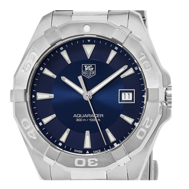 Shop Authentic Tag Heuer Aquaracer Blue Dial Watch for Men - WAY1112.BA0928 - Luxxuri