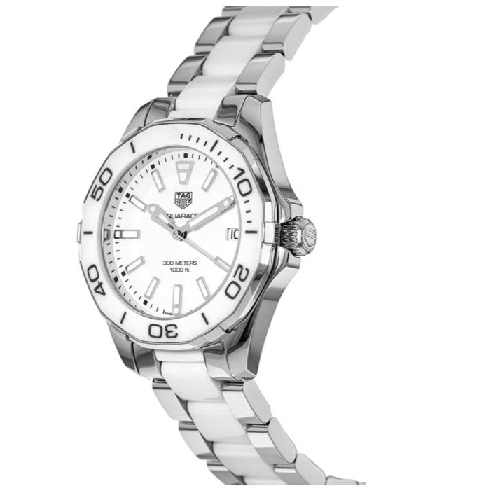 Shop Authentic Tag Heuer Aquaracer White Dial Watch for Women - WAY131B.BA0914 - Luxxuri