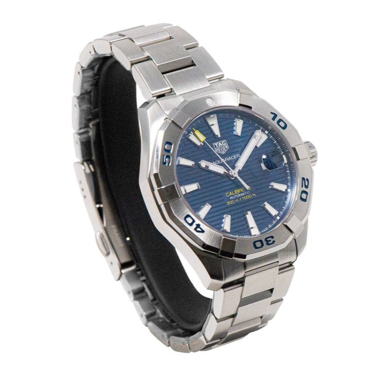 Shop Authentic Tag Heuer Aquaracer Blue Dial Watch for Men - WAY2012.BA0927 - Luxxuri