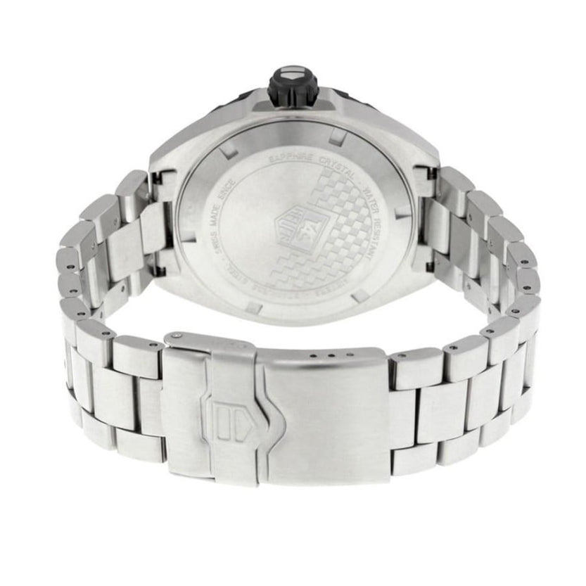 Shop Authentic Tag Heuer Formula 1 White Dial Silver Steel Strap Watch for Men - WAZ1111.BA0875 - Luxxuri