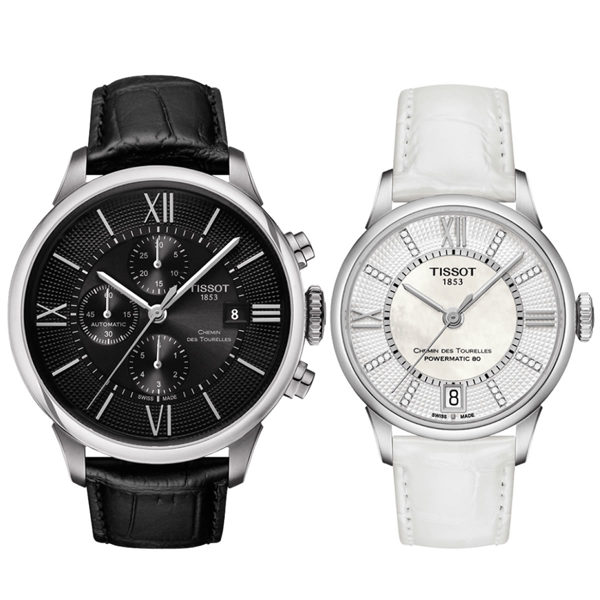  Shop Authentic Tissot T Classic Chemin Des Tourelles Chronograph Black Dial Black Leather Strap Watch For Men - T099.427.16.058.00 - Luxxuri