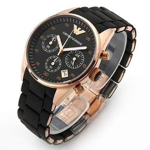  Shop Authentic Emporio Armani Sportivo Black Dial Black Steel Strap Watch For Men - AR5905 - Luxxuri