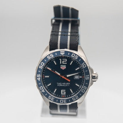  Shop Authentic Tag Heuer Formula 1 Blue Dial Watch for Men - WAZ1010.FC8197 - Luxxuri