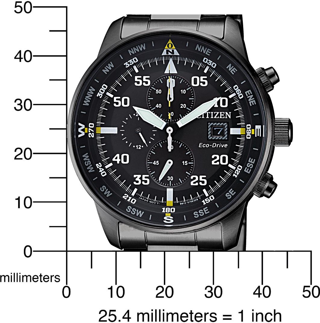  Shop Authentic Citizen Sports Eco Drive Black Dial Black Steel Strap Watch For Men - CA0695-84E - Luxxuri