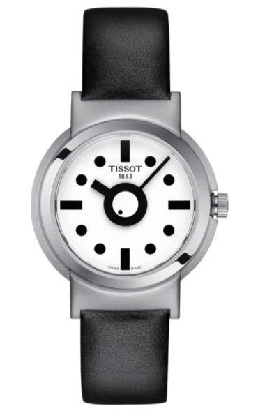  Shop Authentic Tissot Heritage Memphis Lady White Dial Black Rubber Strap Watch For Women - T120.210.17.011.00 - Luxxuri