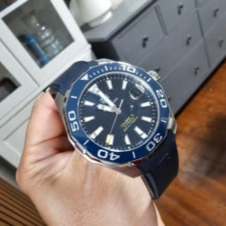  Shop Authentic Tag Heuer Aquaracer Blue Dial Watch for Men - WAY201B.FT6150 - Luxxuri
