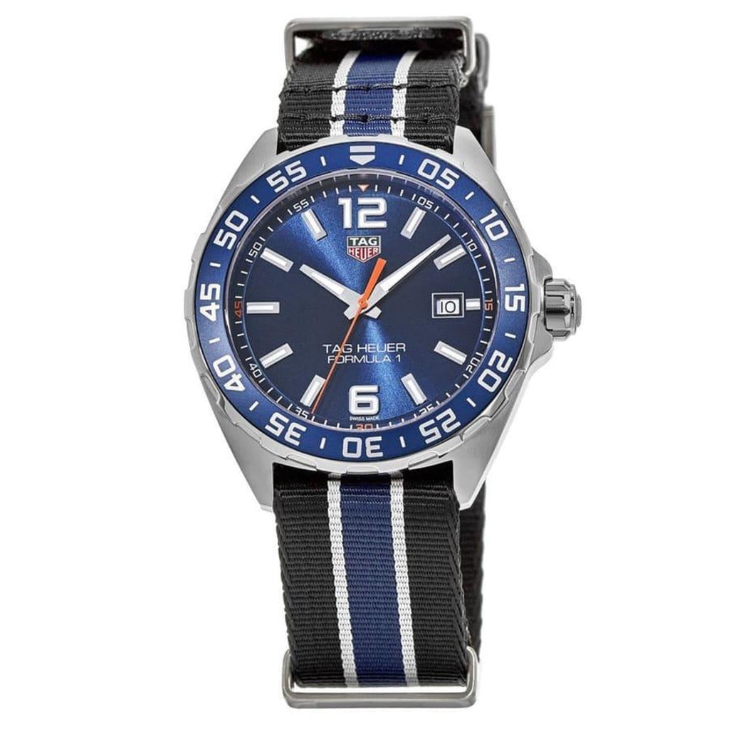  Shop Authentic Tag Heuer Formula 1 Blue Dial Watch for Men - WAZ1010.FC8197 - Luxxuri