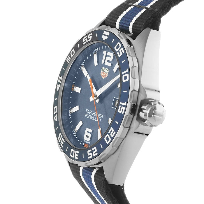  Shop Authentic Tag Heuer Formula 1 Blue Dial Watch for Men - WAZ1010.FC8197 - Luxxuri