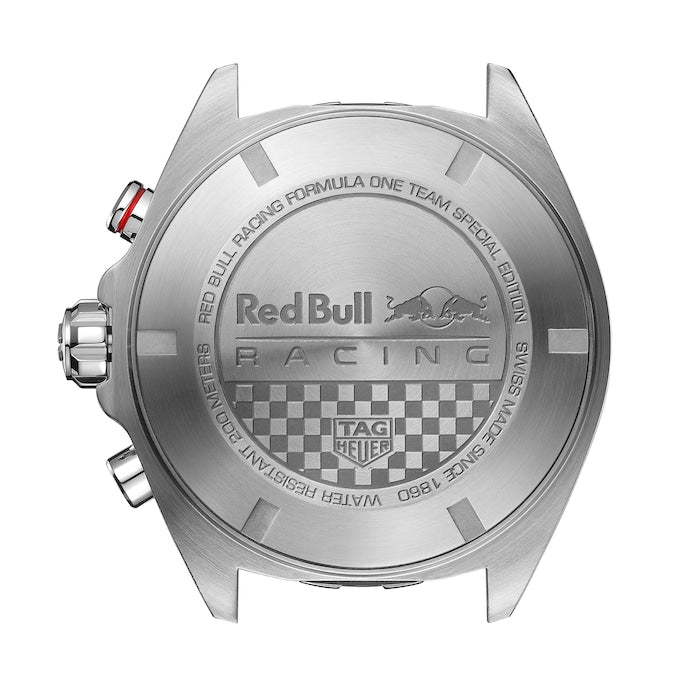  Shop Authentic Tag Heuer Formula 1 x Red Bull Racing Chronograph Blue Dial Silver Steel Strap Watch for Men - CAZ101AL.BA0842 - Luxxuri