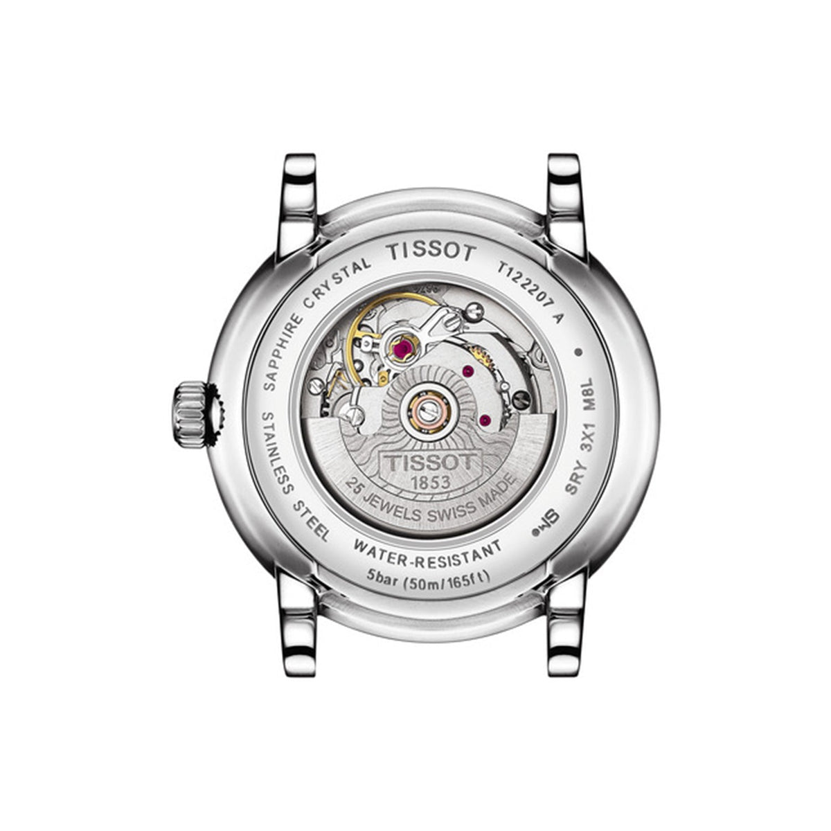  Shop Authentic Tissot T Classic Carson Premium White Diamonds Dial Silver Steel Strap Watch for Women - T1222071103600 - Luxxuri