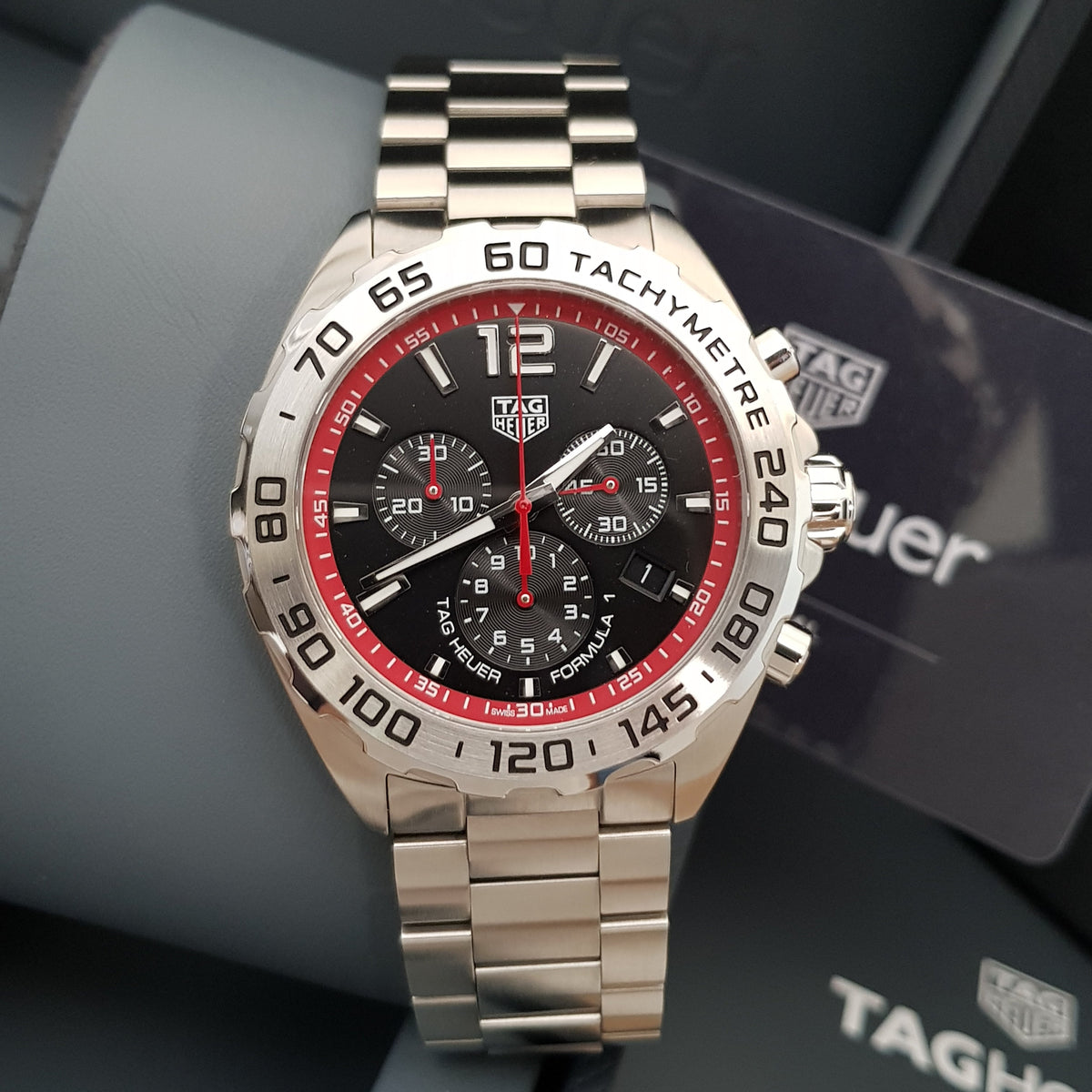  Shop Authentic Tag Heuer Formula 1 Black Dial Watch for Men - CAZ101Y.BA0842 - Luxxuri
