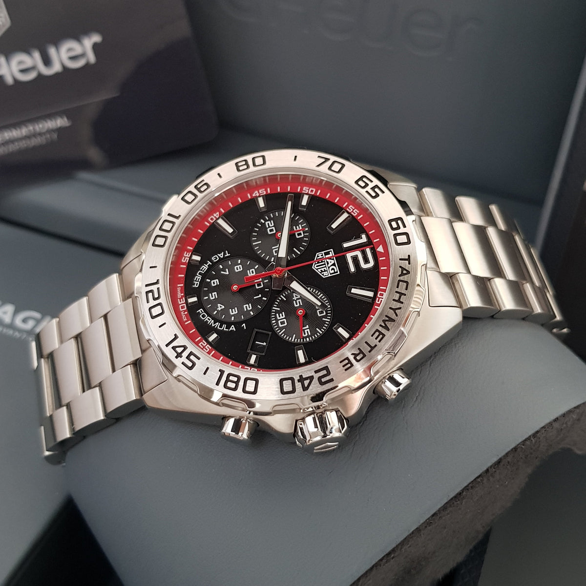  Shop Authentic Tag Heuer Formula 1 Black Dial Watch for Men - CAZ101Y.BA0842 - Luxxuri